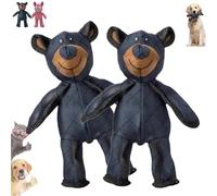 Genérico Unbreak Bear Dog Toy, 2025 New Unbreakable Extreme Bear Upgraded, For Aggressive Chewers to Keep Them Busy, Chew Toys Interactive Toys, Indestructible Squeaky T oys, for Large Dogs (Blue*2)