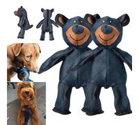 Genérico Unbreaka Bear, Dog Unbreakable Teddy Extreme Bear 2.0 Dog Toys, Indestructible Robust Bear Dog Toy, Unbreakable Bear for Dogs. (2PCS)