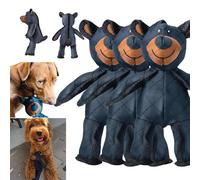 Genérico Unbreaka Bear, Dog Unbreakable Teddy Extreme Bear 2.0 Dog Toys, Indestructible Robust Bear Dog Toy, Unbreakable Bear for Dogs. (3PCS)
