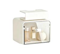 Genérico Under Cabinet Drawer - Anti-Moisture Storage Box | with Removable Divider Bathroom Under Cabinet Organizer,for Seasoning Cotton Swab Tissue Stationery Kitchen Bedroom Dorm Apartment