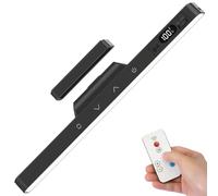 Genérico Under Cabinet Lighting - 11.4 Inch Dimmable Lamp for Desk | 5 Color Temps Magnetic Rechargeable LED Lights 2500mAh with Remote Control for Home, Closet, Bedside and Bedroom