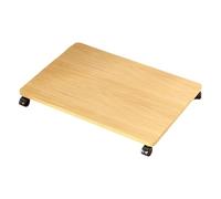 Genérico Under Desk Printer Cart - High-Density Board Stand, Compact Rolling Storage | Small Printer Stand Under Desk for Washing Machine Home Appliance Living Room Meeting Room Study Apartment Equip