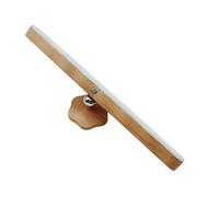 Genérico Under Gabinete Lighting, 360° Adjustable LED Magnetic Vanity Lights, Wireless Home Lighting, Easy Installation, Flexible Design for Reading Nook, Closet, Workshop Use, Wood Color