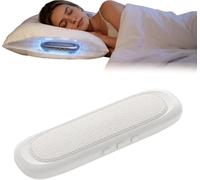 Genérico Under Pillow Speaker Bluetooth, Bluetooth Bone Conduction Sleep Speaker for Pillow,White Noise,Timer, Wireless,Mini Portable Wireless Sleep Bar for Deep Sleeping, Side Sleepers (White)