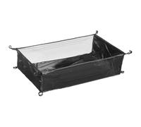 Genérico Under Table Storage Bag - Camping Table Mesh Basket | Mesh Basket Organizer For Camping | Hangable Storage Pouch with Adjustable Hook and Loop Straps For Outdoor Tables, Travel, Outing