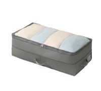 Genérico Underbed Storage Bin - Plegable 600D Oxford Organizer | Large Clothes Blanket Shoe Container For Closet Apartment Bedroom Dorm Travel Moving Space Saving Dustproof Under Bed Storage Bags