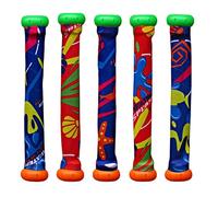 Genérico Underwater Swimming Pool Toys - Standing Lightweight Diving Sticks Cute Colorful,Pool Accessories 5pcs For Teens Women Men Students, 7.08 * 1.18in
