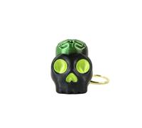 Genérico Único esqueleto de calabaza diseño 3D impreso clicker llavero; divertido Halloween serie descomprimir juguete y regalo del partido