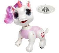 Generico Unicornio - Mando a distancia para perro con mando a distancia con luces, sonidos y versos, cachorros, Smart interactivos, robot multifunción, animal inteligente, mando a distancia por
