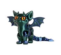 Genérico Unique Dragon Figure Model - Movable Limbs Sculpture | Mythical Creature Additive Printed Mascot, for Parlor Sleeping Area Office, Mantelpiece Youth Guys Ladies Parents Geek, Motion Craft