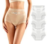 Genérico Unique Underwear Tummy Control Unique Underwear for Women High-Waist Tummy Control Seamless Shaping Panties (H,XL)