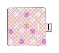 Genérico uniquee Picnic Blanket 200x200cm Extra Large Portable Waterproof