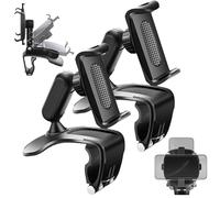 Genérico Unirexa Phone Holder, Unirexa Dashboard Phone Holder, Universal 360° Dashboard Phone Holders, Rock-Solid Grip, No Suction, Fits 4”-7” Phones (2PCS)