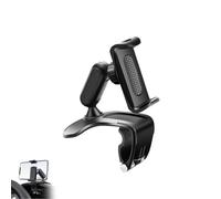 Genérico Unirexa Phone Holder,Unirexa Universal 360 Dashboard Phone Holders,Multifunctional Car Clip on Phones Holders,Rock-Solid Grip,Rotatable, Adjustable,for Steering Wheel & Sun Visor (1PCS)