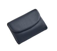 Genérico Unisex Pebble Leather Wallet, 2025 New Unisex Pebble Leather Wallet, Multi-Card Slots Soft Durable, Slim Lightweight, Ideal for Daily Use, Commuting, Travel & Casual Outings (Linen Blue)