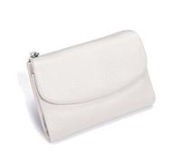 Genérico Unisex Pebble Leather Wallet, Short Genuine Leather Purse for Coins and Cards, for Men Women (14)