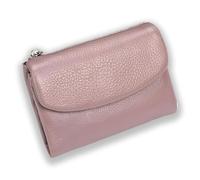 Genérico Unisex Pebble Leather Wallet, Small Compact Bifold Pocket Purse with Credit Card Holder, Genuine Leather Coin Purse (02)