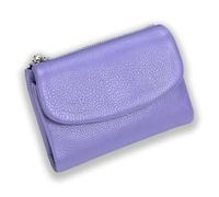 Genérico Unisex Pebble Leather Wallet, Small Compact Bifold Pocket Purse with Credit Card Holder, Genuine Leather Coin Purse (13)