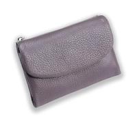 Genérico Unisex Pebble Leather Wallet, Small Compact Bifold Pocket Purse with Credit Card Holder, Genuine Leather Coin Purse (12)