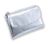 Genérico Unisex Pebble Leather Wallet, Small Compact Bifold Pocket Purse with Credit Card Holder, Genuine Leather Coin Purse (14)