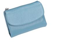 Genérico Unisex Pebble Leather Wallet - Small Wallets for Women, Women's Genuine Leather Coin Purse with Credit Card Holder,Slim Multicolor Bifold Purse for Men Woman Everyday Use (#22)