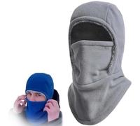 Genérico Unisex Windproof Warm Balaclava, Cold Weather Ski Mask for Outdoor Sports, 3 in 1 Winter Thermal Full Cover Hood
