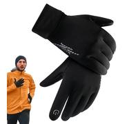 Genérico Unisex Winter - Touch Screen Thermal, Cold Weather Running, Reflective Warm Typing | Windproof Athletic Mittens for Cycling Driving Hiking Women Men Joggers Commuters