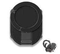 Genérico Universal 3-in-1 Magnetic Phone Holder with Suction Cup & Hook, Foldable & 360° Rotatable Stand - Adjustable Travel Phone Mount for Car, Office & Home Use (1pcs)