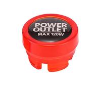 Genérico Universal Car Çigárette Lightër Dust Cover - ABS Anti Dust Plug