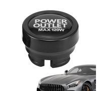 Genérico Universal Car Çigárette Lightër Dust Cover - ABS Anti Dust Plug
