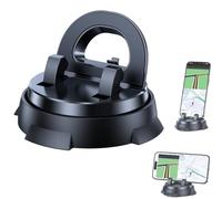 Genérico Universal Car Phone Holder,360° Rotatable Mobile-Holders with Non-Slip Base,Dashboard Car Phone Holders with Strong Suction Cup,No Installation Required, Suitable for All Models