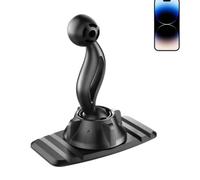 Genérico Universal Car Phone Mount - 180° Bend Stand, Dashboard Sticky Base