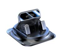 Genérico Universal Car Phone Mount - Low Profile Dashboard Smartphone Dock | Compact 3.89 Inch PC ABS Silicone Mobile Cradle Holder For Secure Navigation Through Rough Road Conditions