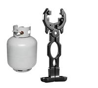 Genérico Uñivêrsal Gas Cylinder Valve Wrench - New Model with Large Adjustable Opening | Multi-Purpose Aluminum Alloy Tool for Pressure Valves & Bottle Opening - Easy Grip