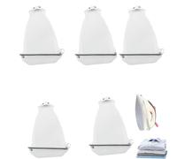 Genérico Universal Iron Protective Cover Shield, Iron Board Shoe Covers, Civilizek Shoe Cover, Pad Guard for Sewing Machine Parts Easy Installation Accessory, Ironing Protector (5PCS)