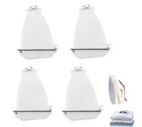Genérico Universal Iron Protective Cover Shield, Iron Board Shoe Covers, Civilizek Shoe Cover, Pad Guard for Sewing Machine Parts Easy Installation Accessory, Ironing Protector (4PCS)