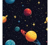 Genérico Universo Galaxia Papel Pintado Autoadhesivo Cielo Estrellado Pintado 44x200 cm Papel de Pared Removible Impermeable Estilo Vinilo PVC Pegatina es Estante del cajón de la cubierta del rodillo