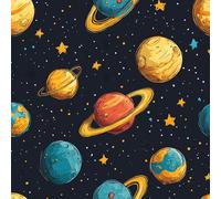 Genérico Universo Galaxia Papel Pintado Autoadhesivo Cielo Estrellado Tierra 44x200 cm Papel de Pared Removible Impermeable Estilo Vinilo PVC Pegatina es Estante del cajón de la cubierta del rodillo