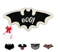 Genérico Unwelcome Bat Door Mat,Gothic Bath Rug,Halloween Funny Pattern Doormat,Spooky New Home Closing Housewarming Gift for Kitchen,Bedroom,Holiday,Outdoor,Indoor Decor