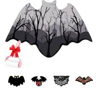 Genérico Unwelcome Bat Door Mat,Gothic Bath Rug,Halloween Funny Pattern Doormat,Spooky New Home Closing Housewarming Gift for Kitchen,Bedroom,Holiday,Outdoor,Indoor Decor