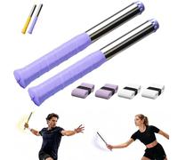 Genérico Upgraded Adjustable Intensity Badminton Swing Trainer, Adjustable Magnetic Swing Trainer with Sound Feedback for Wrist Arm Strength Training, Smash Technique Practice