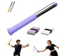 Genérico Upgraded Adjustable Intensity Badminton Swing Trainer, Adjustable Magnetic Swing Trainer with Sound Feedback for Wrist Arm Strength Training, Smash Technique Practice