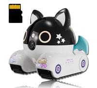 Genérico Upgraded - Blinky BOT Camera,Blinky BOT Robot,Patrol BOT on Wheels with 2-Way Talk,with 16/32/64/128G Memory Card,Smart App Control for Cats/Dogs/Baby/Elderly (White,64G Memory Card)
