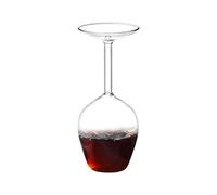 Genérico Upside Down Wine Glass | 400ml Modern Inverted Wine Glasses | Unique Glassware Cups For Hot & Cold Drinks, Women, Birthday, Valentine’s Day, Christmas