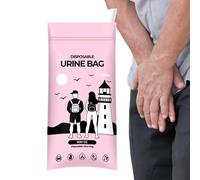 Genérico Urine Bags for Men - Portable 900cc Urinary Collector,Portable Pee Bags,for Women Elderly Child Camping Hiking Backpacking Car Road Trip Bed Home