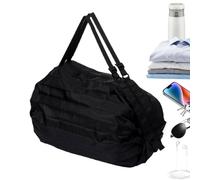 Genérico Usable Foldable Shopping Tote, Heavy Duty Grocery Bag, Large Capacity Organizer for Food Clothing Daily Work School Gym Picnic Travel Use and Outdoor Errands, 7.9x6.3cm