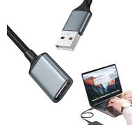 Genérico USB 3.0 Extension Cable Male To Female Nylon High Speed Data Extension Cord | Universal USB Extender For Webcam, Keyboard, Mouse, Printer, Hard Drive, Headset | For Office Home Use