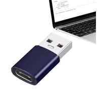Genérico USB C Adapter To USB A - ABS Type C Female To USBMale Converter | SuperSpeed Data Transfer Fast Charging USBCtoUSB Adapter For PC Laptop Devices | Daily Use