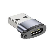 Genérico USB C Adapter - USB To Type C Converter - Aluminum Alloy Úsb 2.0 Female To Male Fast Charging & Data Transfer Adapter | For Phone, Laptop, Tablet, Audio & Camera Devices