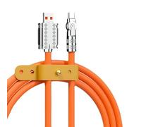 Genérico USB C Charger - Rapid Power Cable, 5.46x3.9x0.39 inches Heavy Duty Charging Wire, 180° Rotating Durable Cord | High-Speed sinc Cable, Multi-Device USB Type C Connector